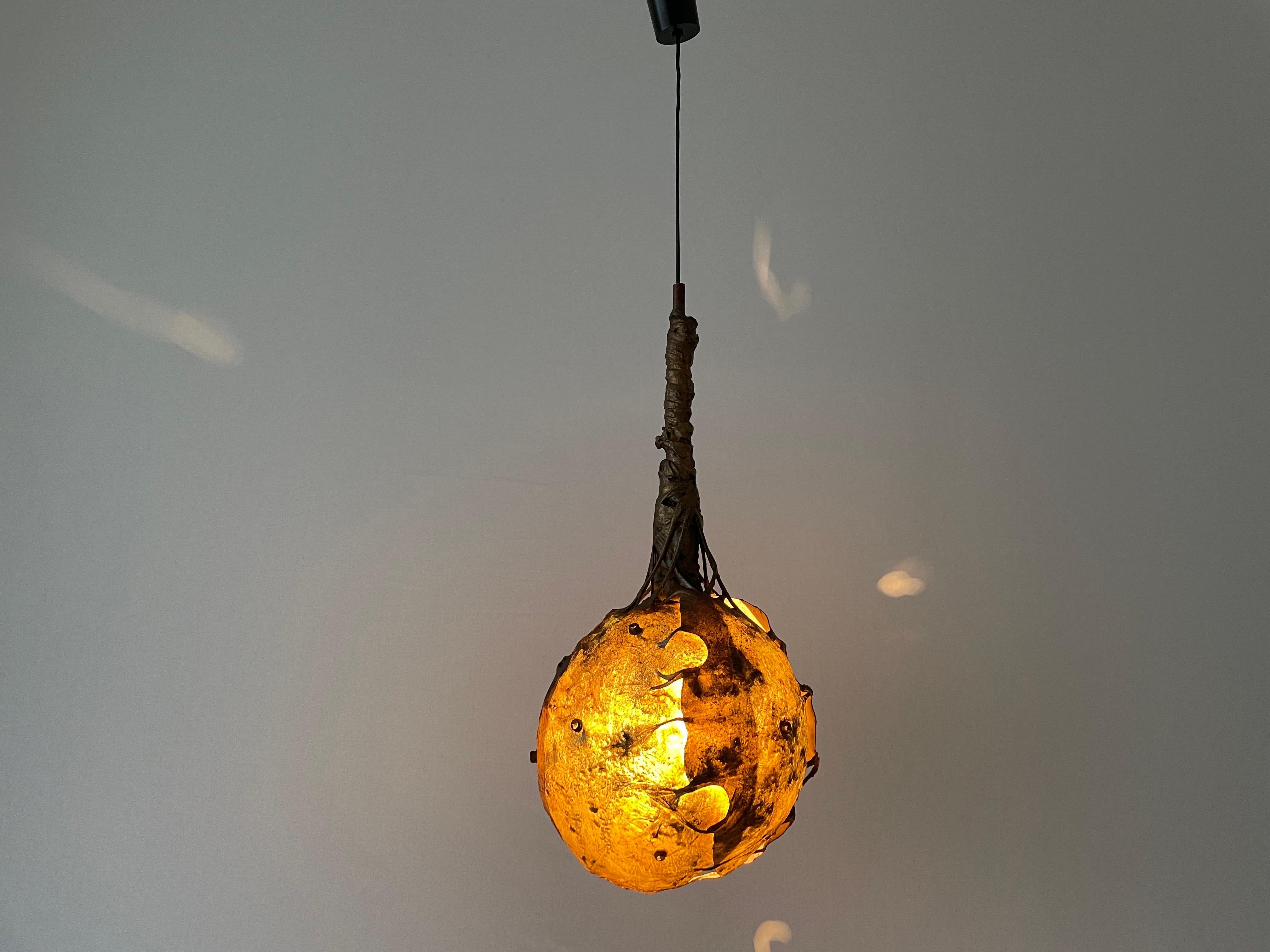 Extraordinary Heart Shaped Polyester Ceiling Lamp, 1960s, Italy For Sale 12
