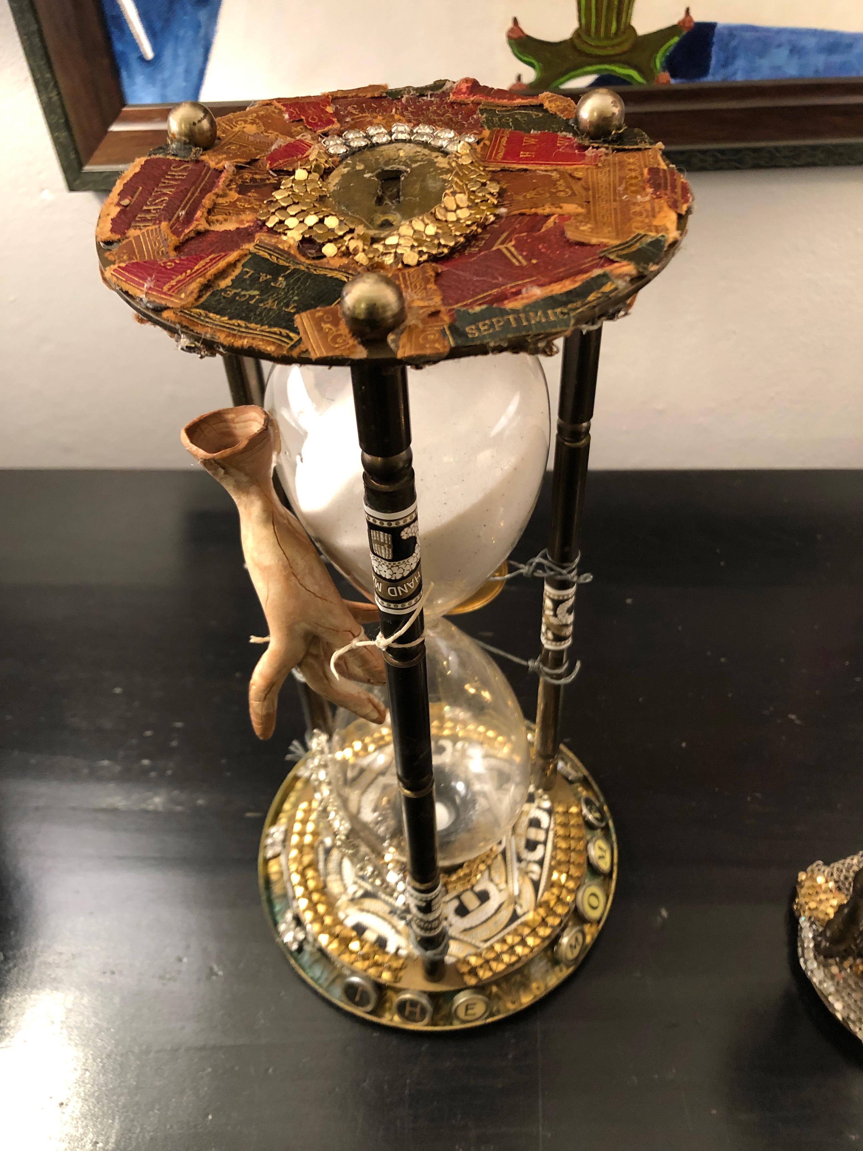 Extraordinary Hourglass Sculpture with Meticulous Artistry For Sale 9