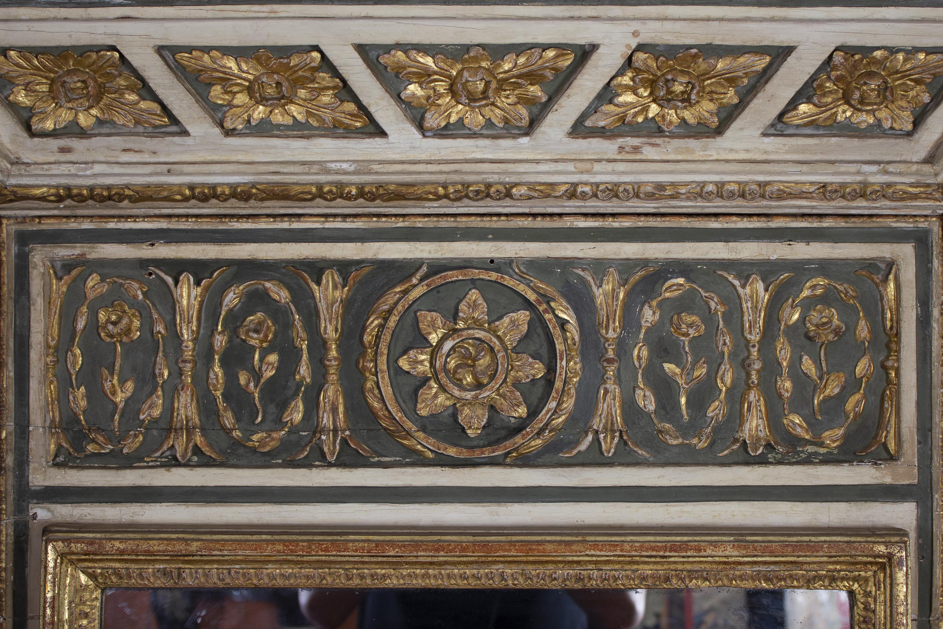 Extraordinary Italian 18th Century Console Table with Mirror, 1780 6