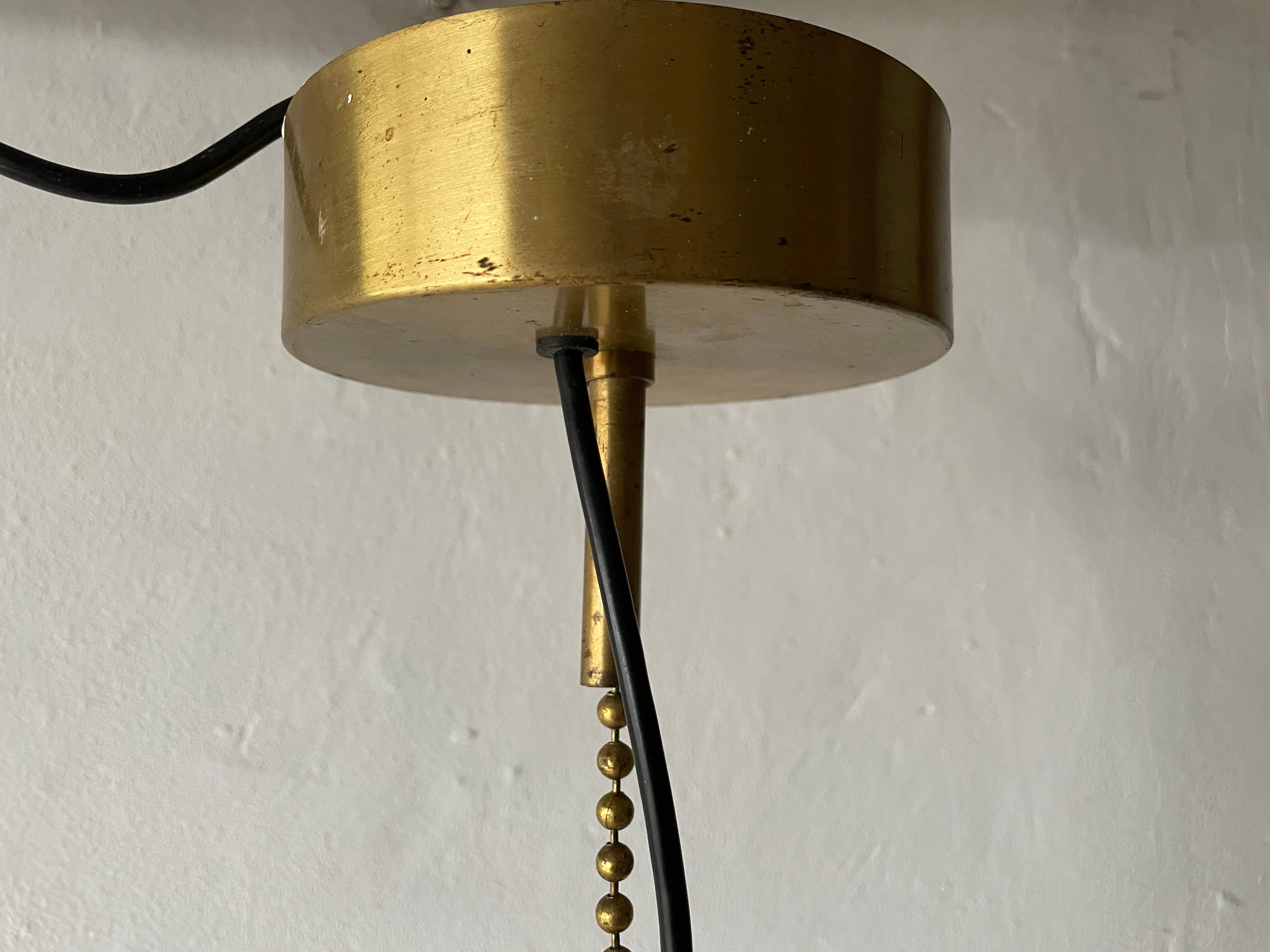 Extraordinaire lampe à suspension en fibre de verre de conception italienne XL, années 1960, Italie en vente 3
