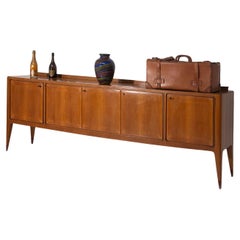 Extraordinary Italian sideboard by Paolo Buffa with 5 doors.
