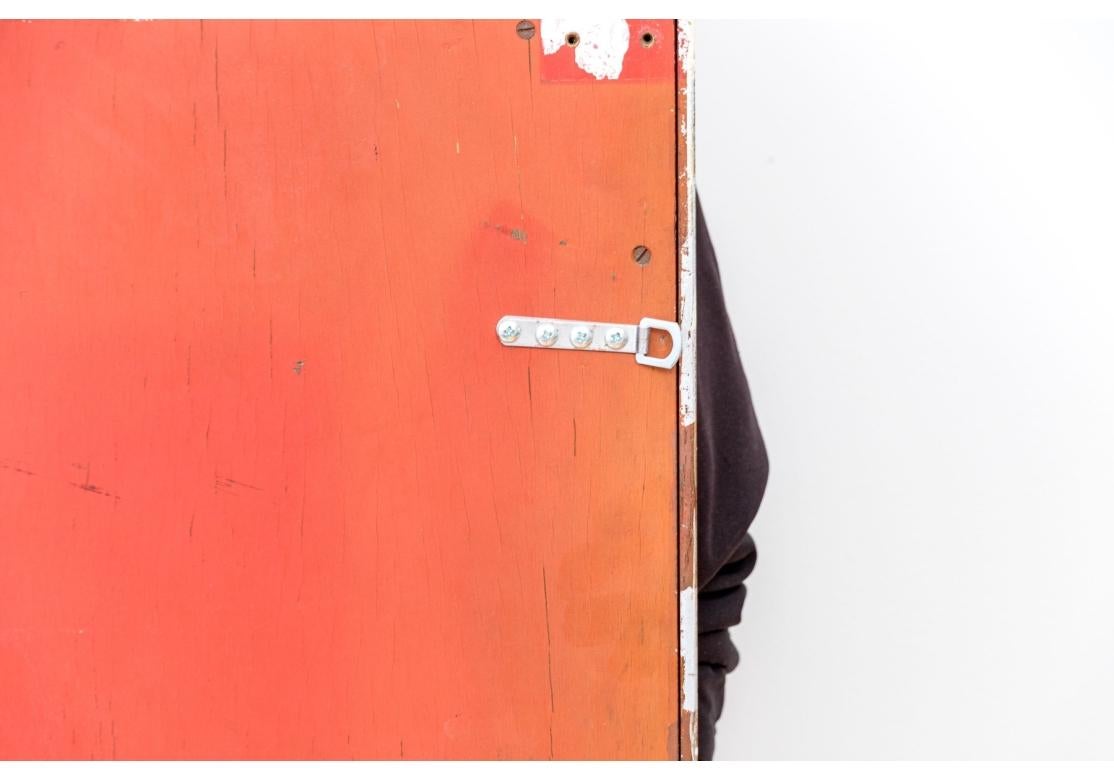 Mid-Century moderno Straordinario specchio dipinto di James Mont, metà del secolo scorso in vendita