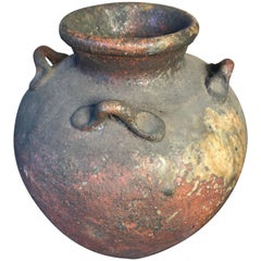 Japanese Fine Old Tea Storage Pot With Rich and Lucious Glaze