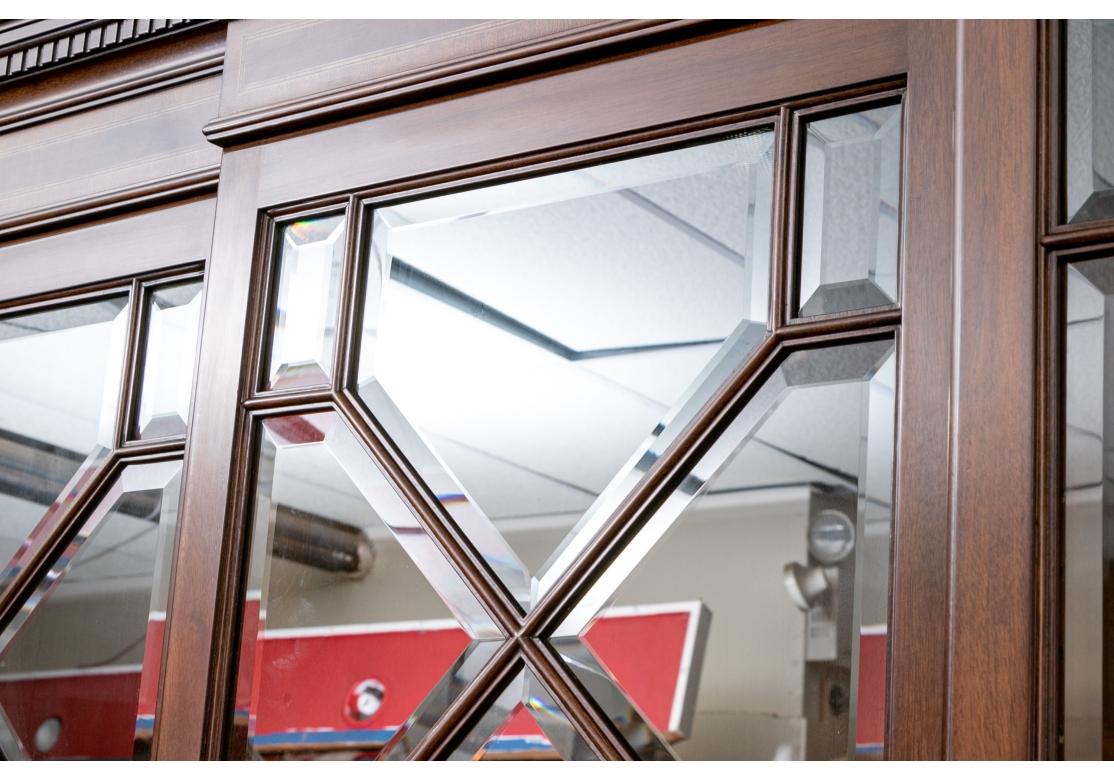 Extraordinary Karges Chippendale Style Grand Breakfront For Sale 4