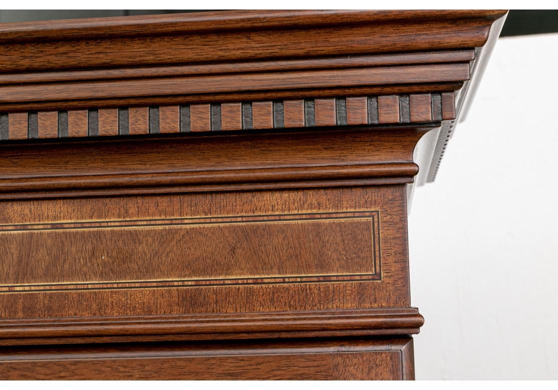 Extraordinary Karges Chippendale Style Grand Breakfront For Sale 6