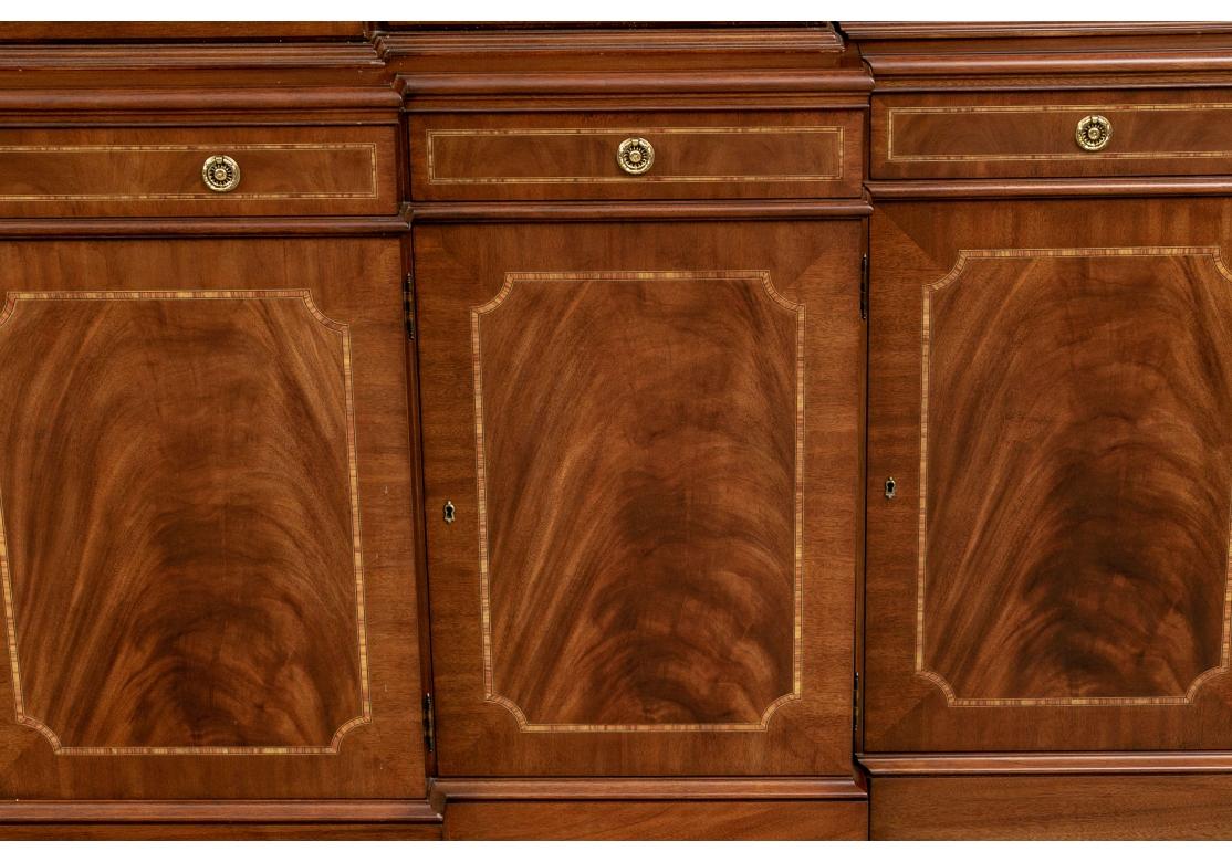 Extraordinary Karges Chippendale Style Grand Breakfront For Sale 10