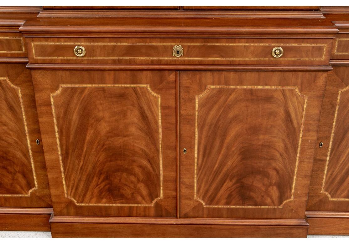 Extraordinary Karges Chippendale Style Grand Breakfront For Sale 2