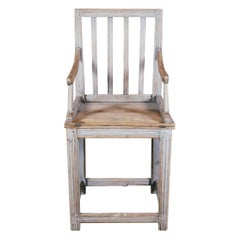 Extraordinary Large Metamorphic Vernacular Swedish Armchair Table or Bordstol