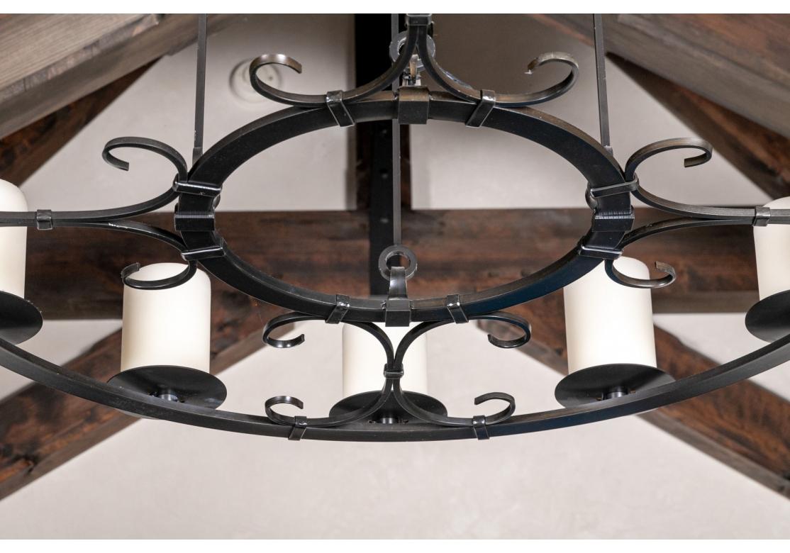 Contemporary Extraordinary Large Scale Holly Hunt Classic Chandelier  For Sale