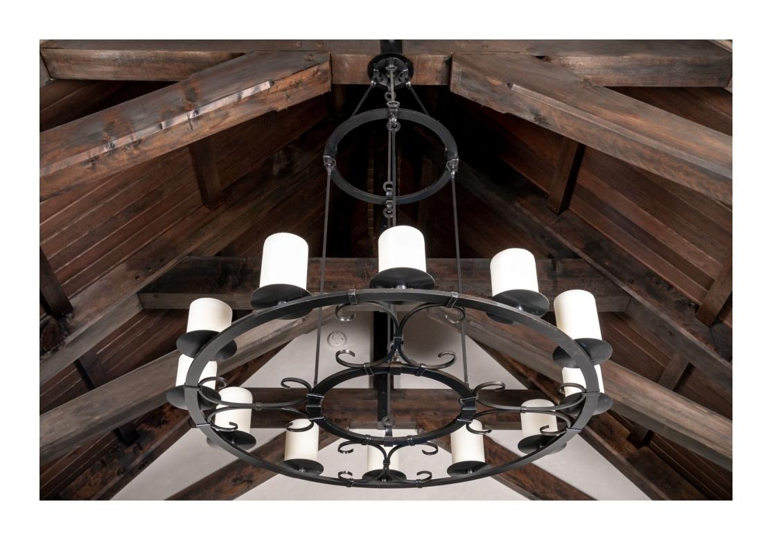 Other Extraordinary Large Scale Holly Hunt Classic Chandelier  For Sale
