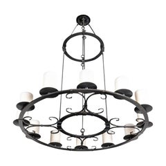 Straordinario lampadario classico di grandi dimensioni di HOLLY HUNT