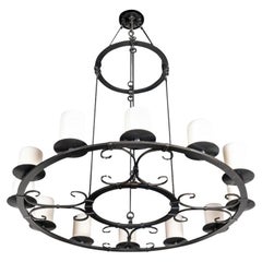 Used Extraordinary Large Scale Holly Hunt Classic Chandelier 