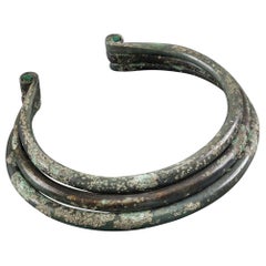 Extraordinary Large Three Rings Bronze Age Torque, 2000-1500 BC, Provenance