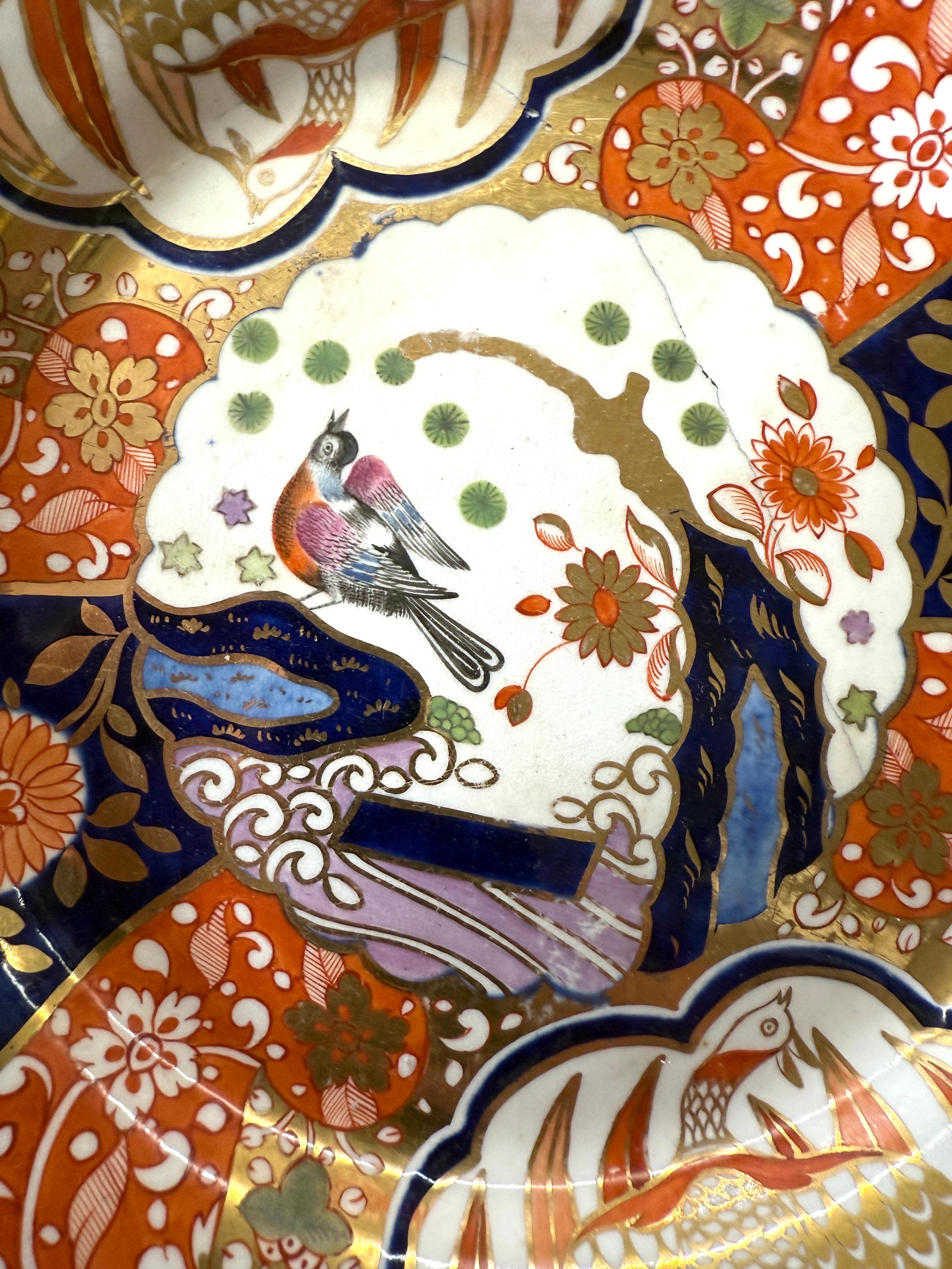 Straordinario piatto da gabinetto in porcellana inglese Spode della fine del XVIII secolo, Patt. 257, a/f in vendita 1