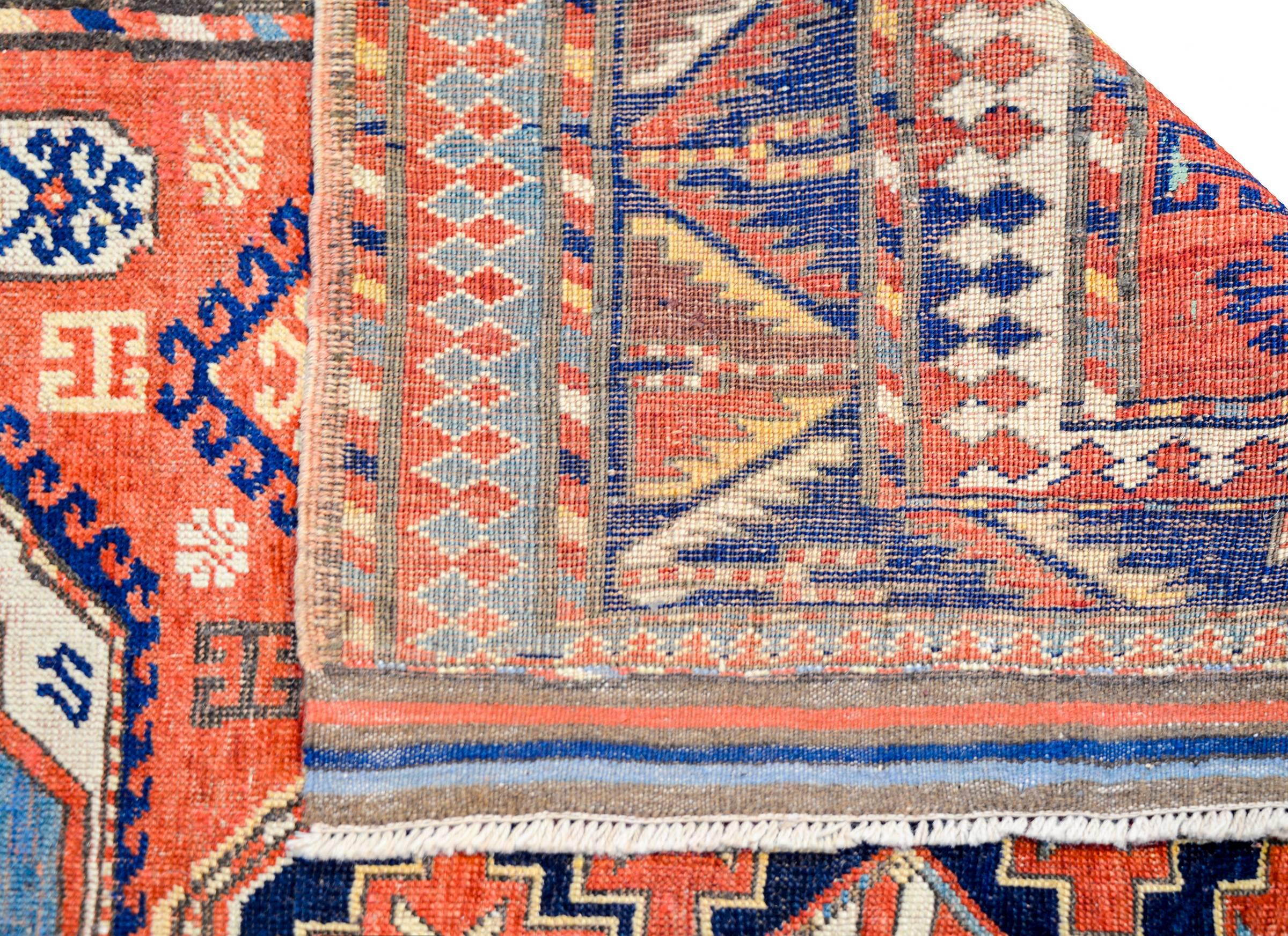 Extraordinary Late 19th Century Lori Pambak, South Caucasus Rug In Good Condition For Sale In Chicago, IL