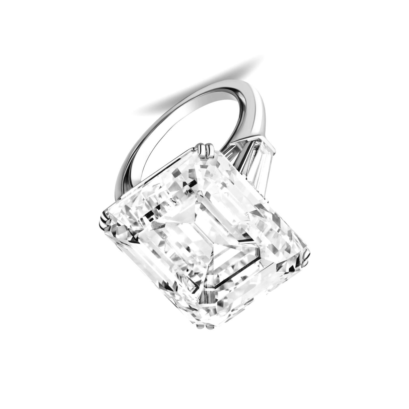 Contemporary Extraordinary Legacy in Diamond Form Harry Winston 28.13ct Masterpiece For Sale