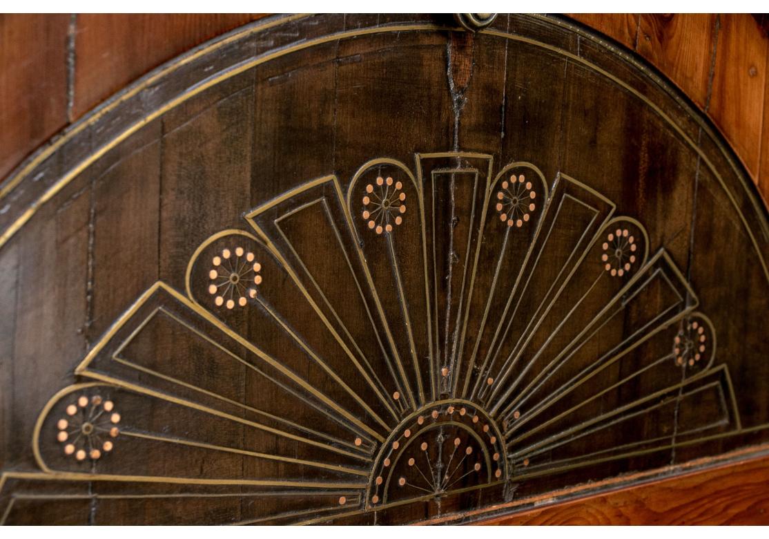 Extraordinaire Sécrétaire À Abattant en acajou, Circa 1810 en vente 11