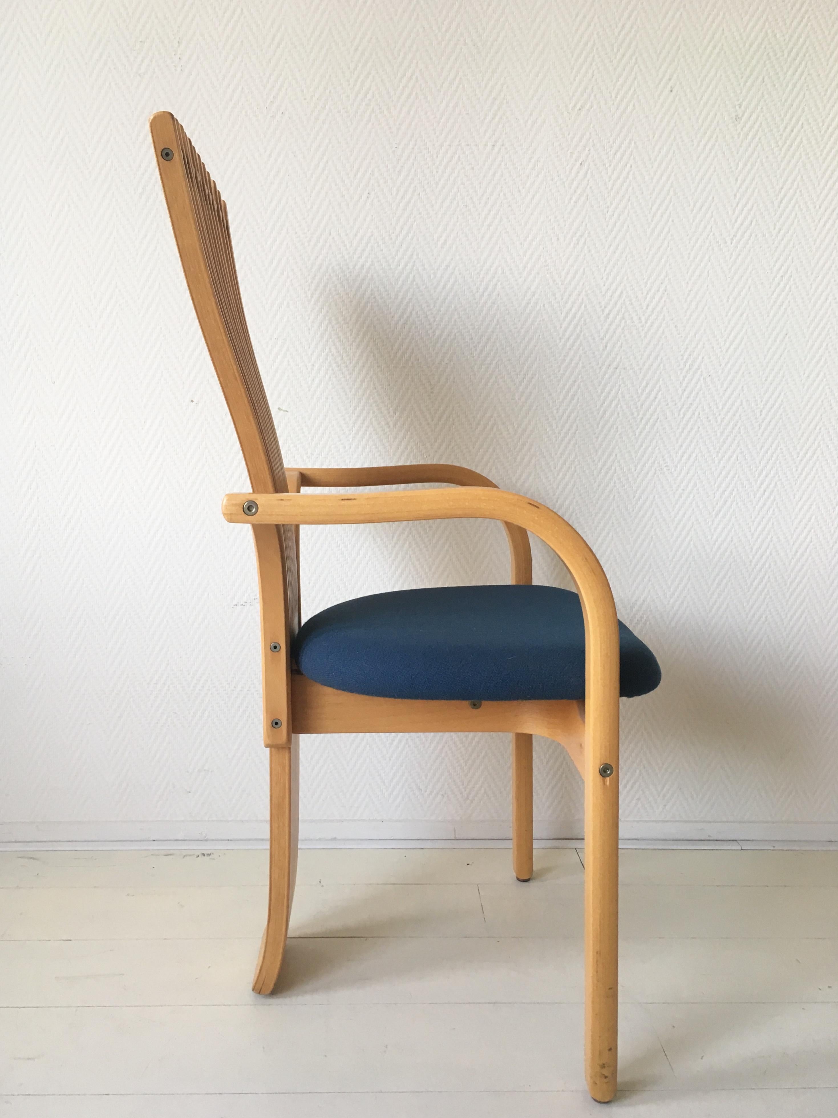 Extraordinaire chaise TOTEM de style Memphis de Torstein Nilsen pour Westnofa, années 1980 Bon état - En vente à Schagen, NL