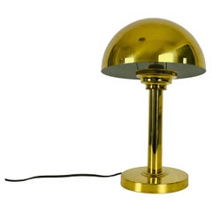 Extraordinaire lampe de bureau en laiton de style mi-siècle moderne, années 1960