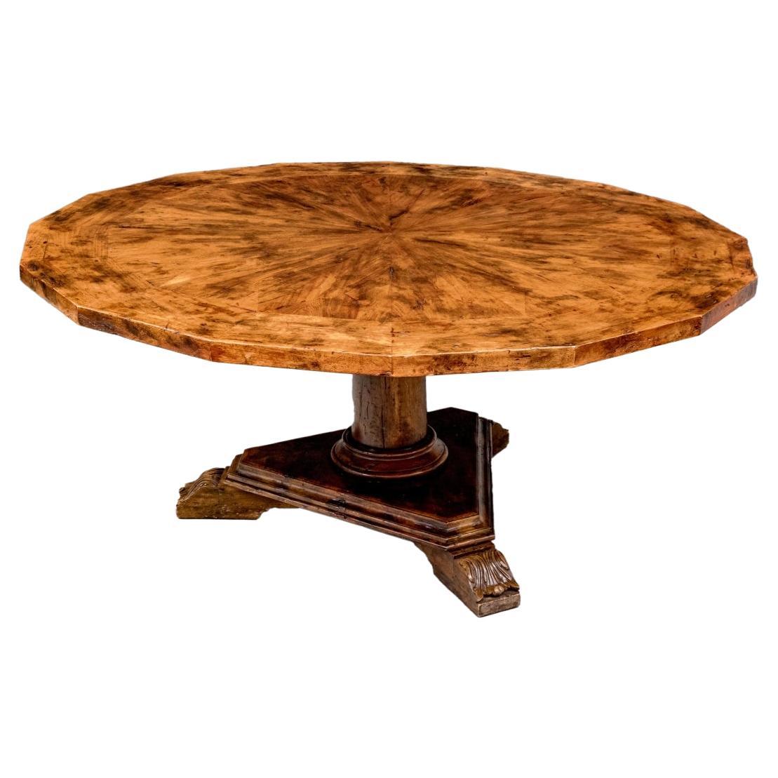 Extraordinaria mesa de comedor "Soleil" de Mike Bell en venta