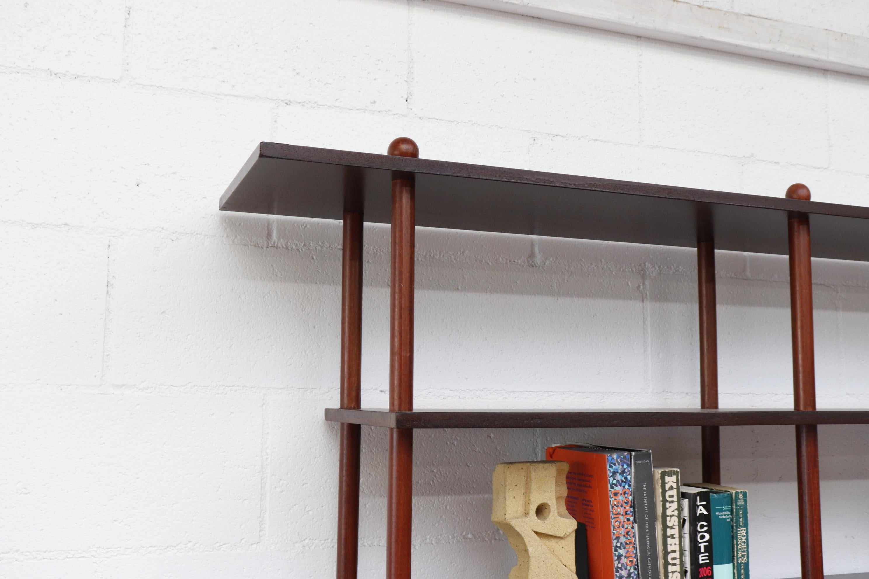 Mid-Century Modern Extraordinary Modernist Stick Bookshelf