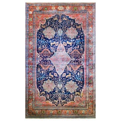 Extraordinary Monumental 19th Century Sarouk Farahan Rug