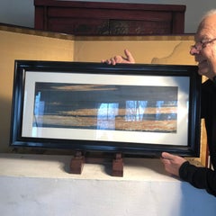 Extraordinary Landscape  "Moonlight Long Horizons" Work of Art