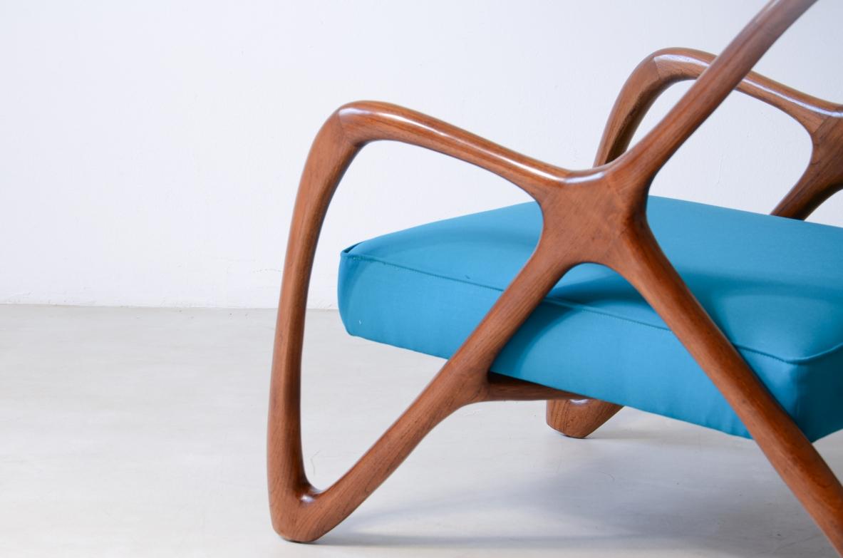 20th Century Extraordinary organically shaped armchair For Sale