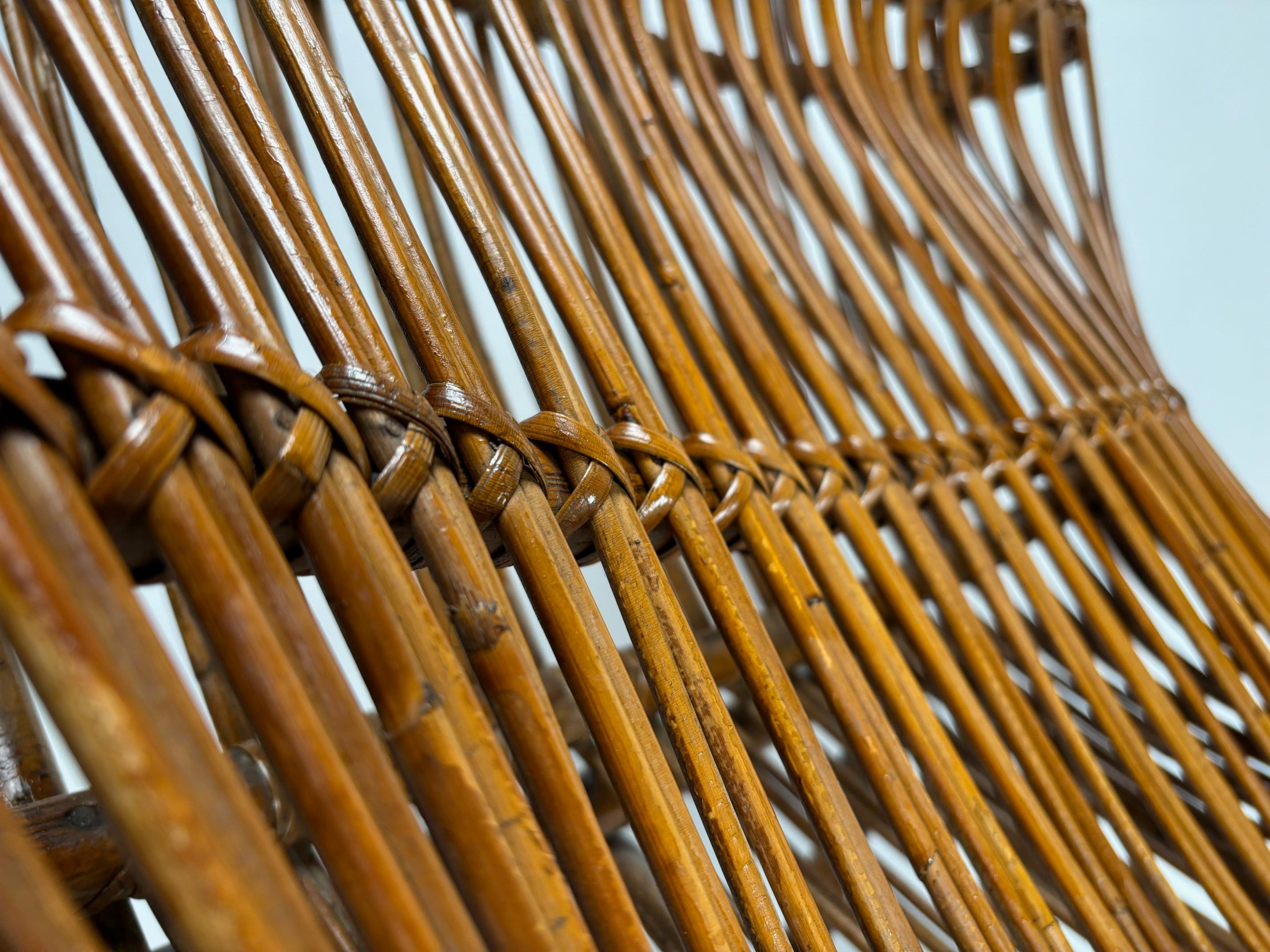 Außergewöhnliches Sesselpaar 'Gala' von Franco Albini für Bonacina, Italien 1951 im Zustand „Gut“ im Angebot in Argelato, BO