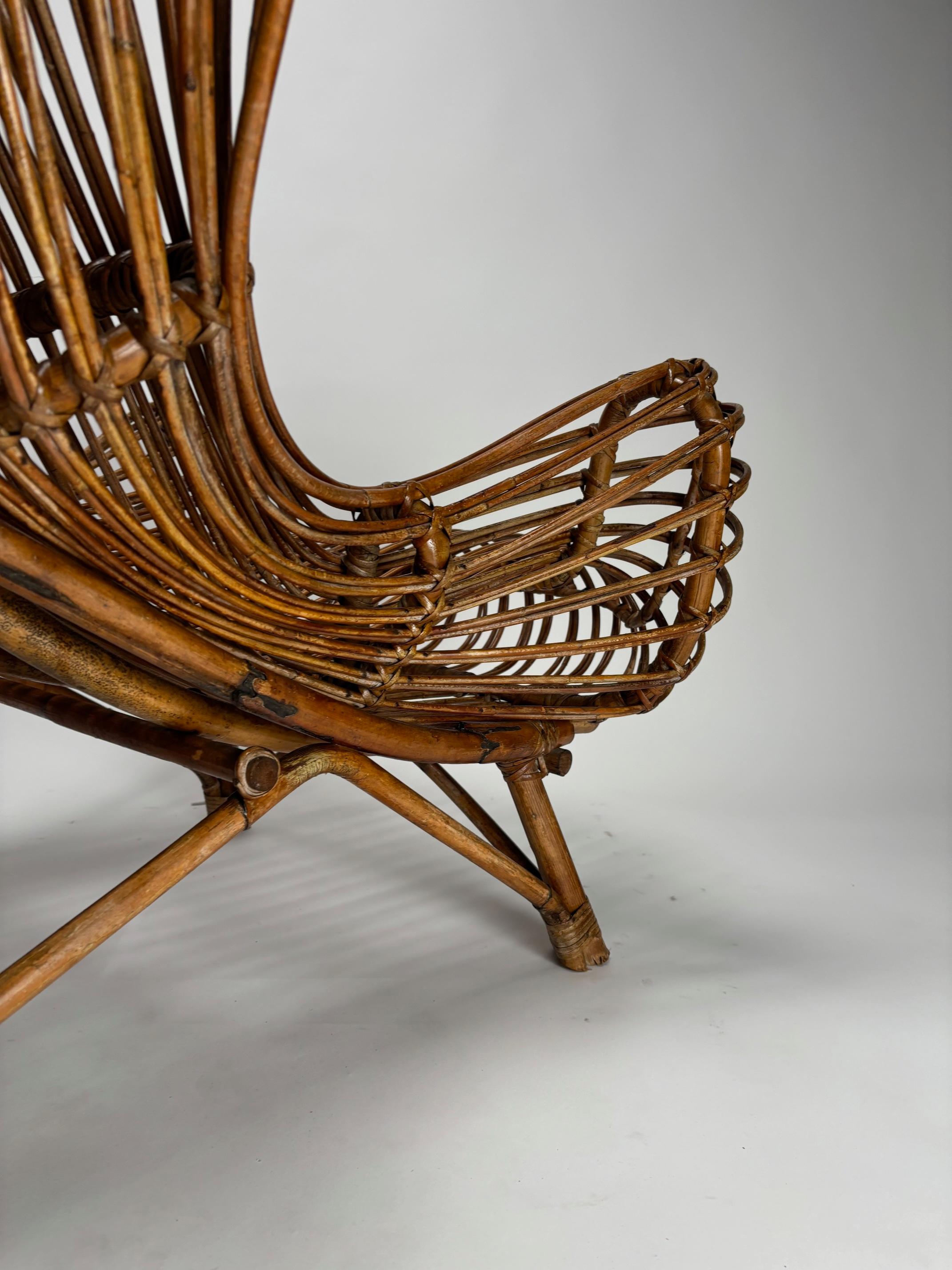 Außergewöhnliches Sesselpaar 'Gala' von Franco Albini für Bonacina, Italien 1951 im Angebot 2