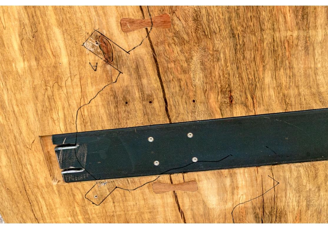 Straordinario piano del tavolo in Wood di Tucker Robbins in vendita 5