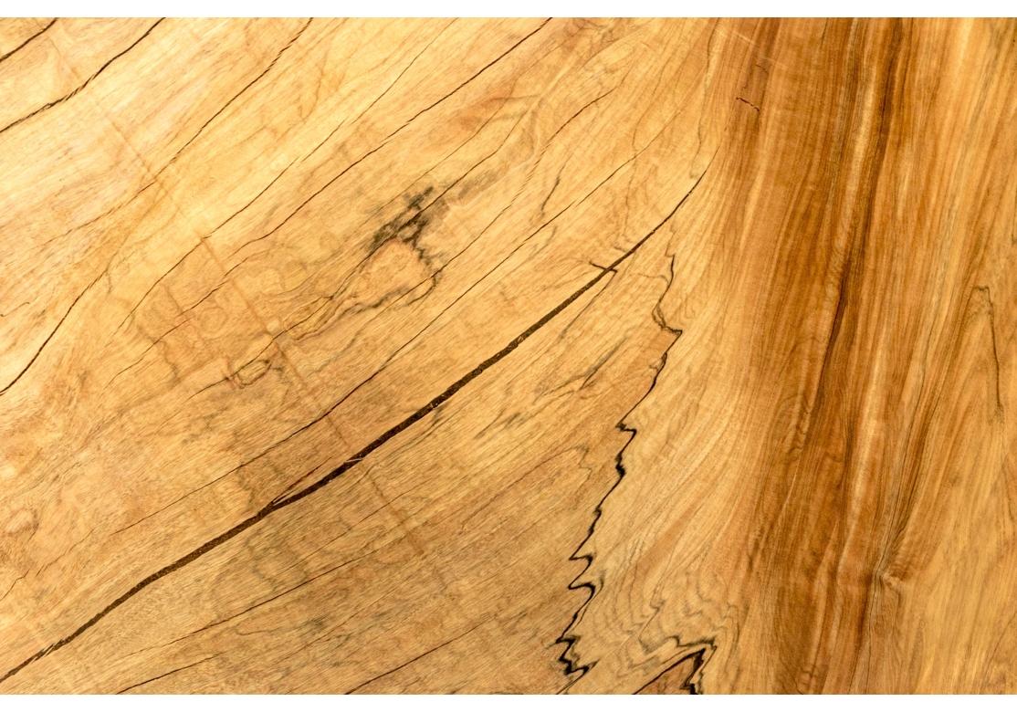 Straordinario piano del tavolo in Wood di Tucker Robbins in vendita 3