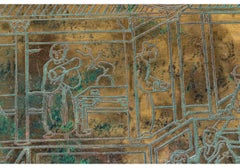 Außergewöhnliche Phillip und Kelvin LaVerne Bronze Festival-Konsole aus Bronze