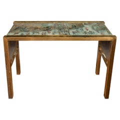 Straordinaria console in bronzo "Festival" di Phillip e Kelvin LaVerne