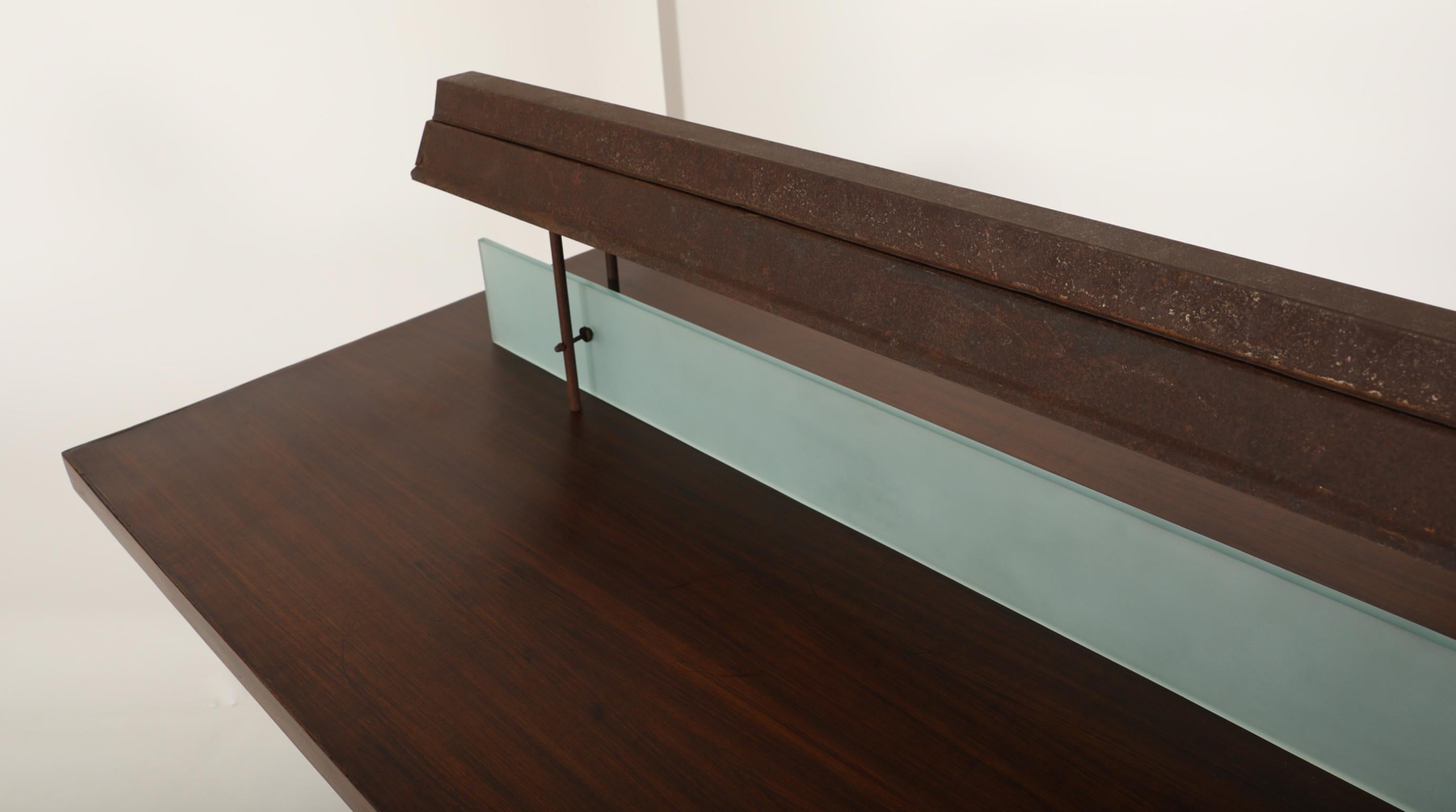 20th Century Extraordinary Pierre Jeanneret Library Table For Sale