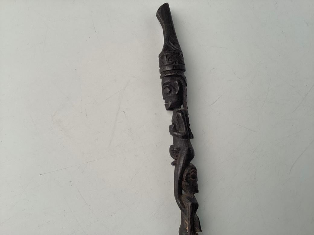 Extraordinary Rare Mandau Sword Dayak Peoples of Borneo For Sale 2