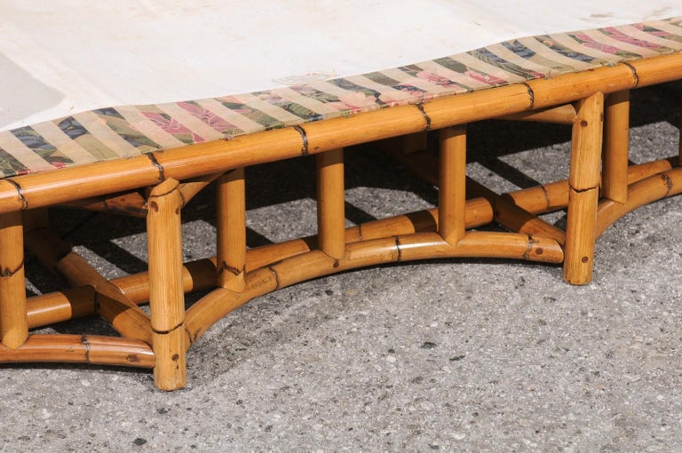 Extraordinary Restored 3Piece Rattan Seating Set, Puerto Rico, Circa