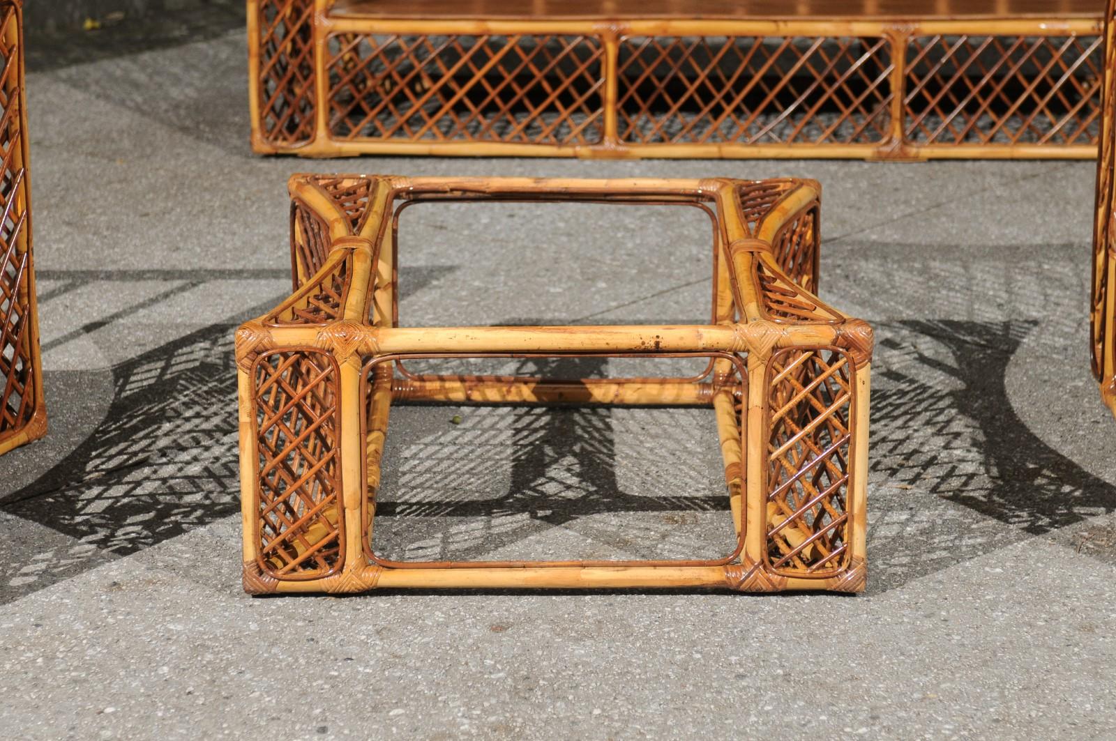 Extraordinaire ensemble de sièges complet restauré par Vivai del Sud, Italie, vers 1976 en vente 10