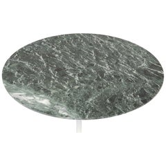 Extraordinary Round Green Marble Coffee Table