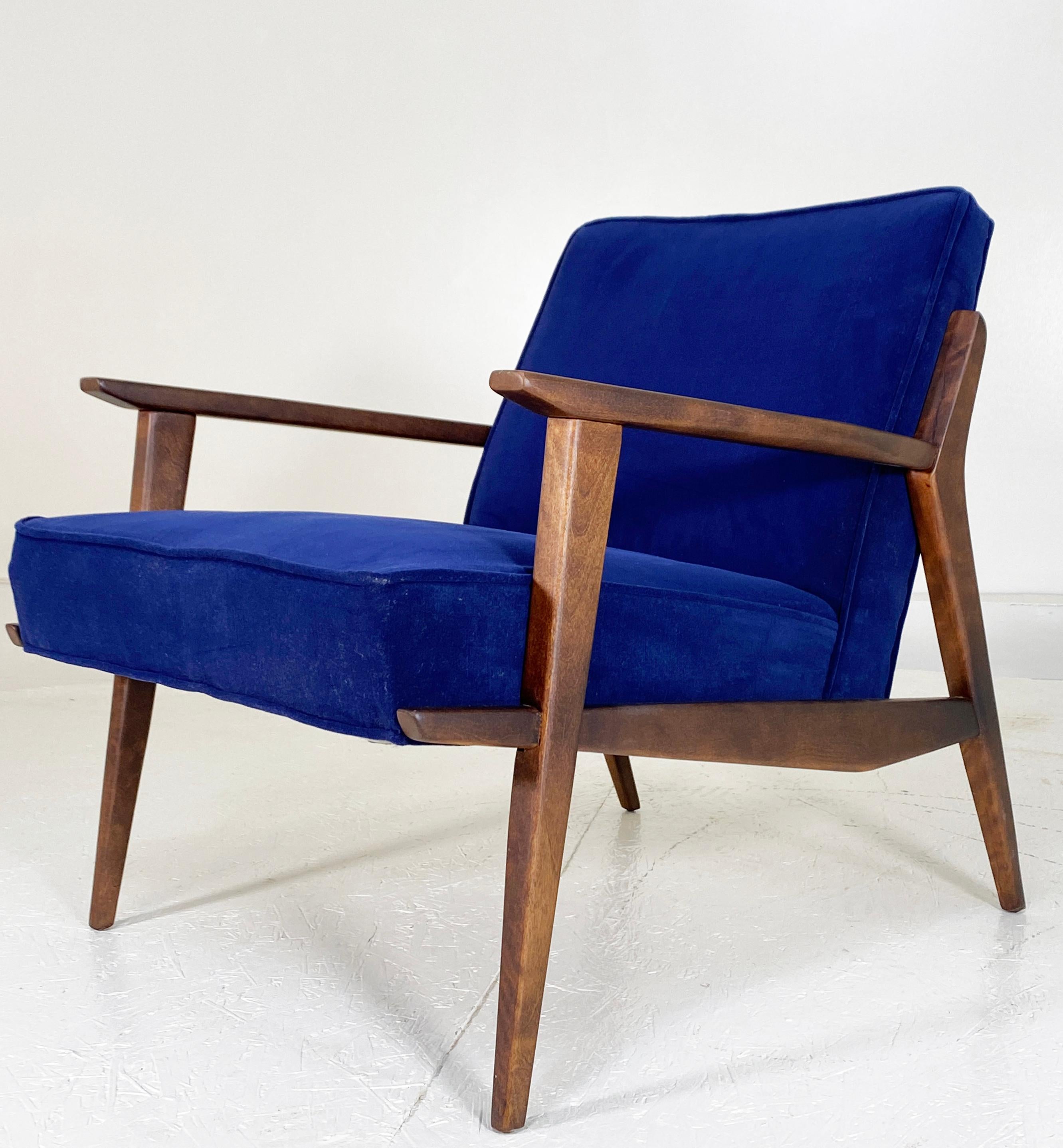 Außergewöhnlicher geformter Sessel im Stil von Carlo De Carli (Birke) im Angebot