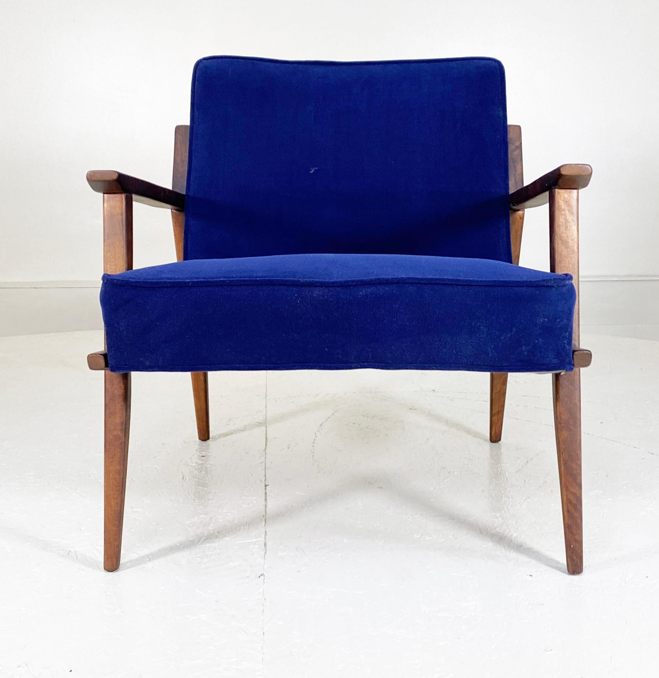 Birch Extraordinary Sculpted Armchair in the style of Carlo De Carli For Sale