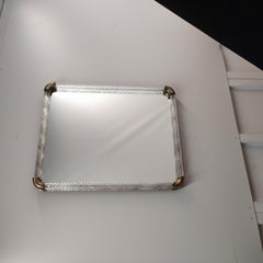 Extraordinary Set of 2 "Romano" Luxury Murano Glass Mirror, Art Decò style