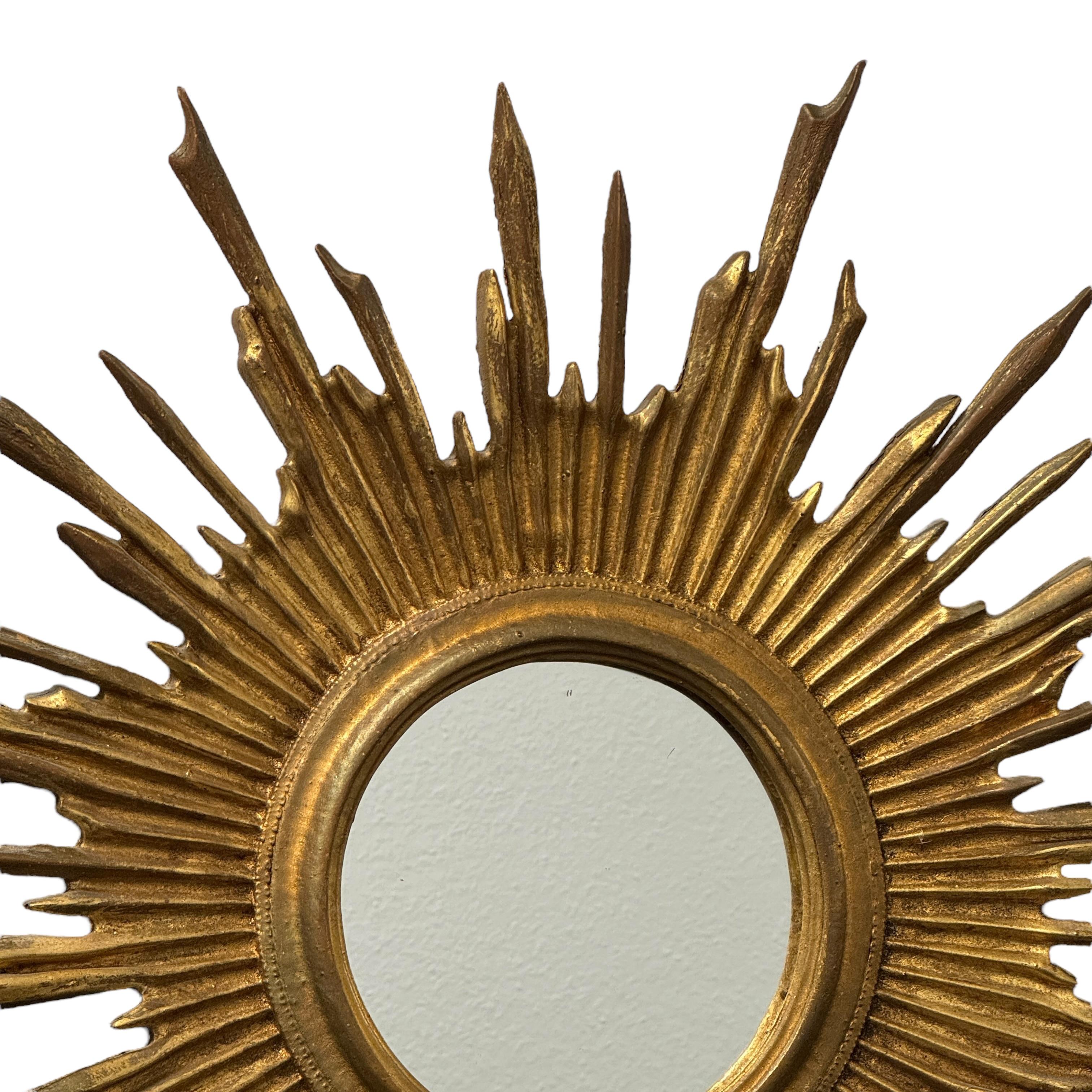 Außergewöhnliche Sunburst Starburst Spiegel Komposition, Deutschland, ca. 1960er Jahre im Angebot 2
