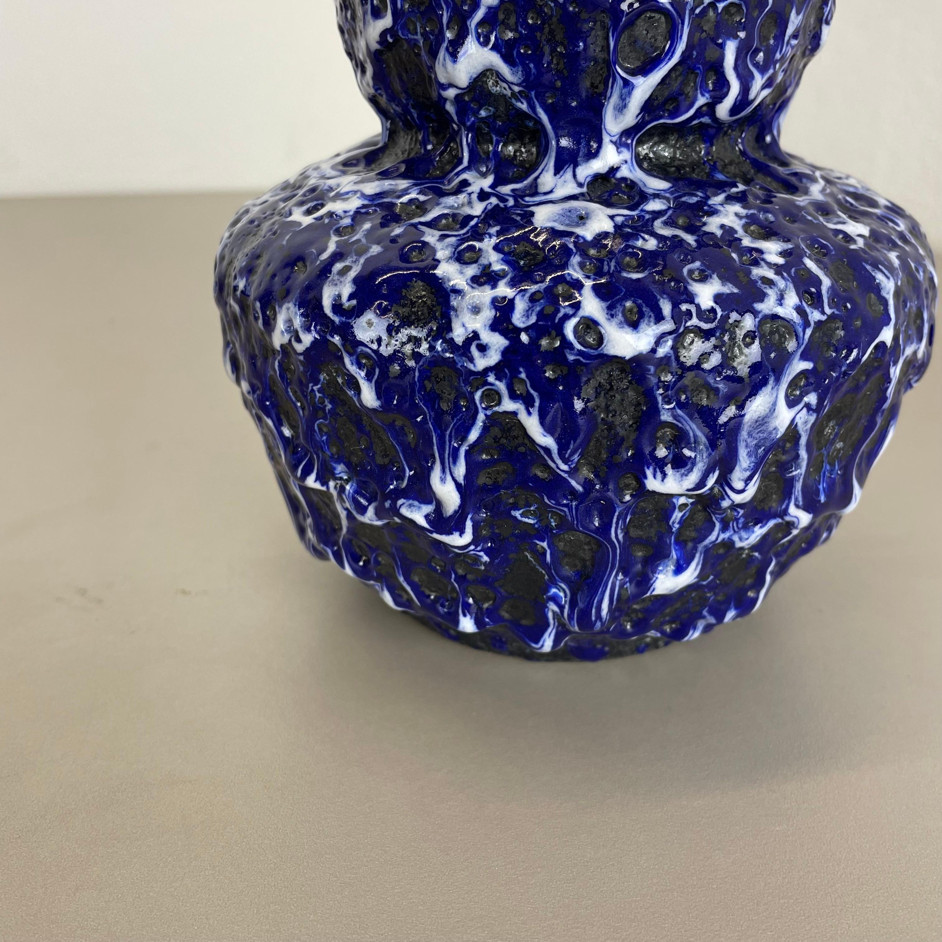 Außergewöhnliche Superglasur-Vase aus Keramik „Fat Lava“ von Es Keramik, Deutschland, WGP 1960 im Angebot 9