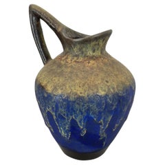 Außergewöhnliche Superglasur-Vase aus Keramik Fat Lava von Es Keramik, Deutschland, WGP, 1970er Jahre