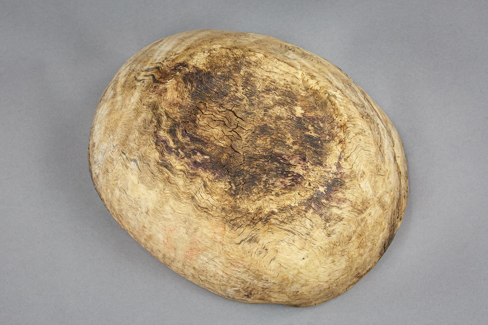Extraordinary Swedish Burl Knot or Root Bowl For Sale 3