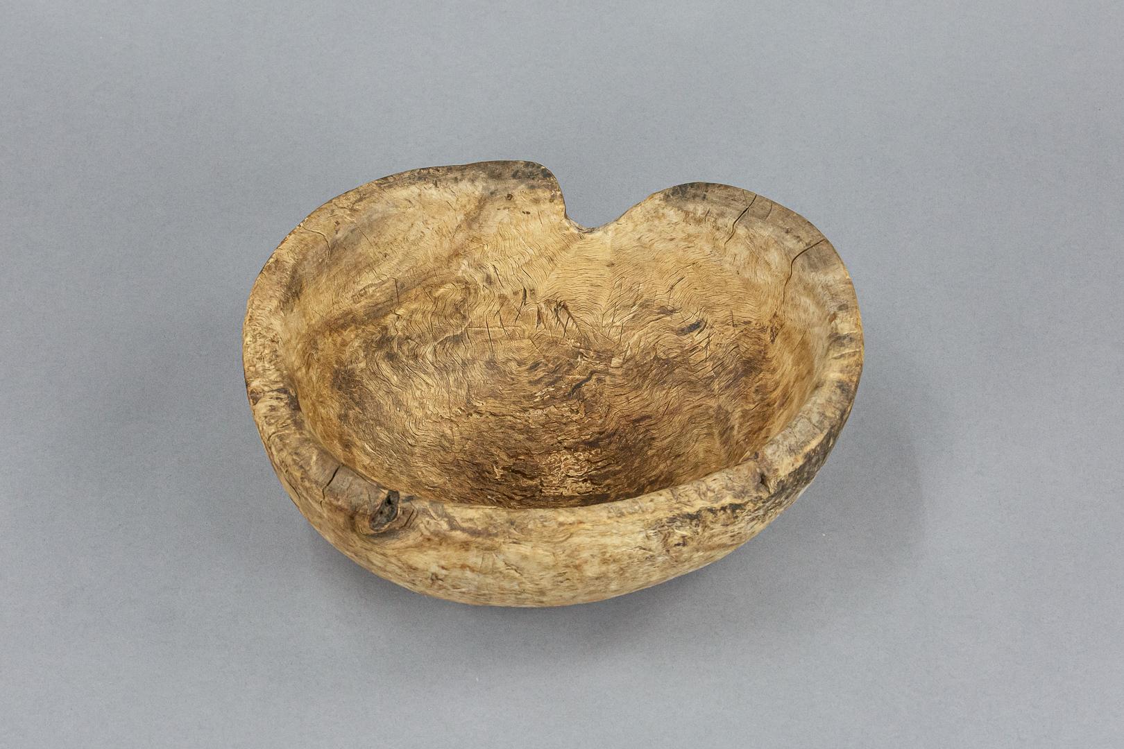 Wood Extraordinary Swedish Burl Knot or Root Bowl For Sale