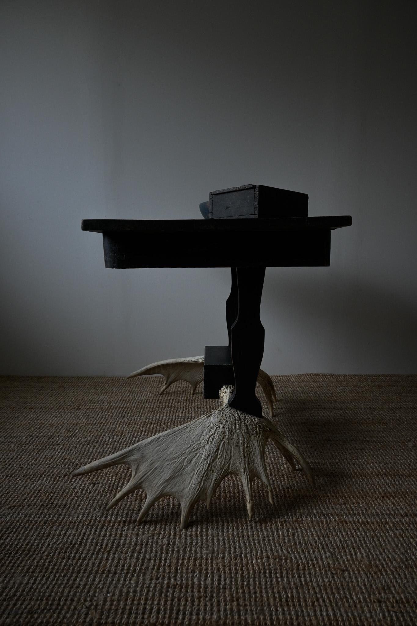 Extraordinary Swedish Hunting Table/Desk, dated 1873 4