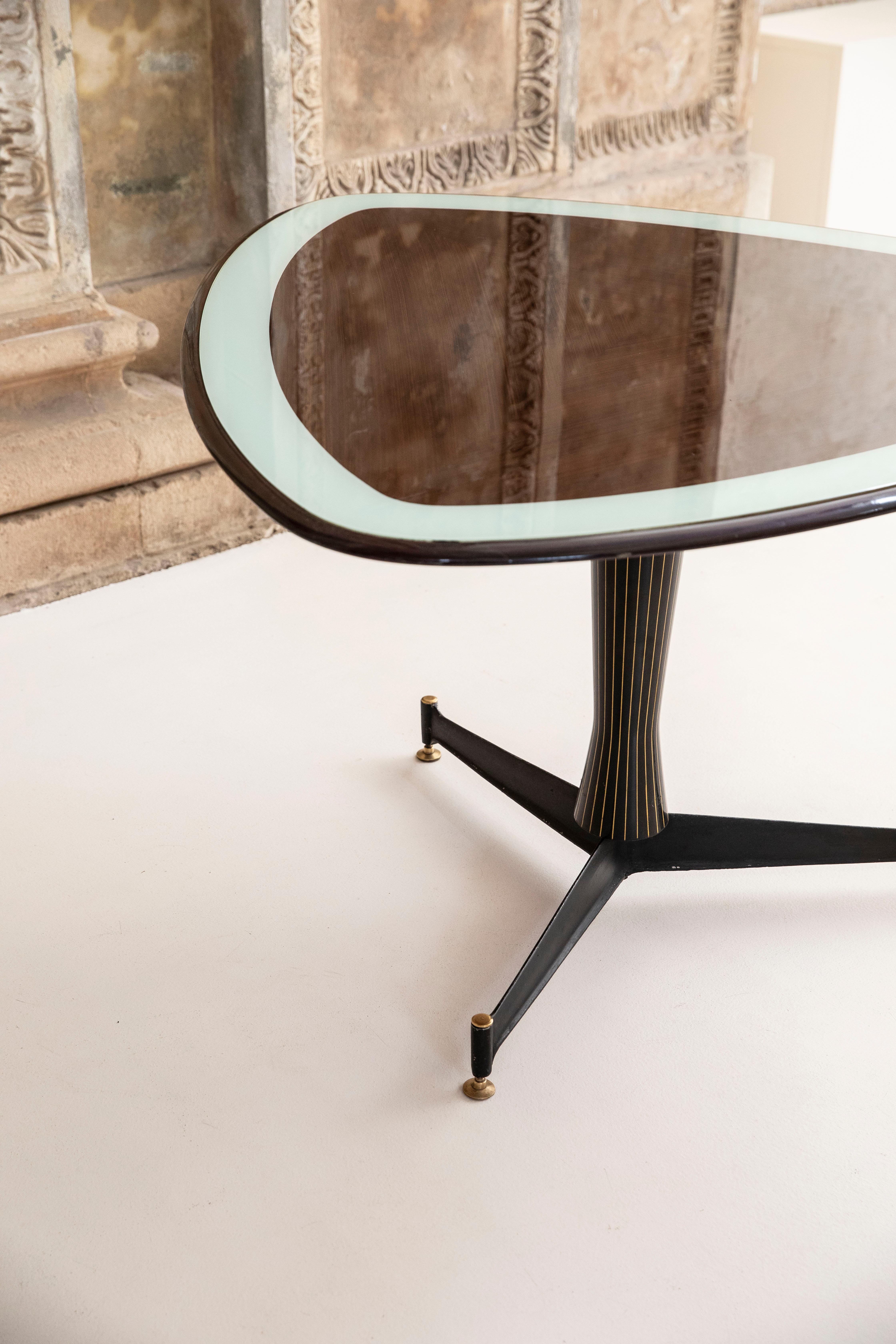 Mid-20th Century Extraordinary Table Attributed to Osvaldo Borsani