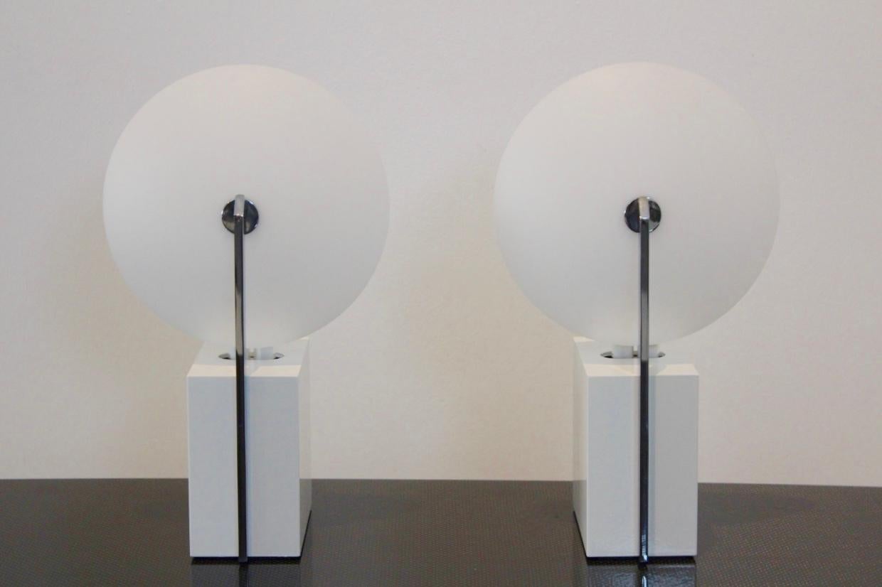 Extraordinary Table Lamp model 10606 designed by Sabine Charoy, France, 1981 For Sale 3